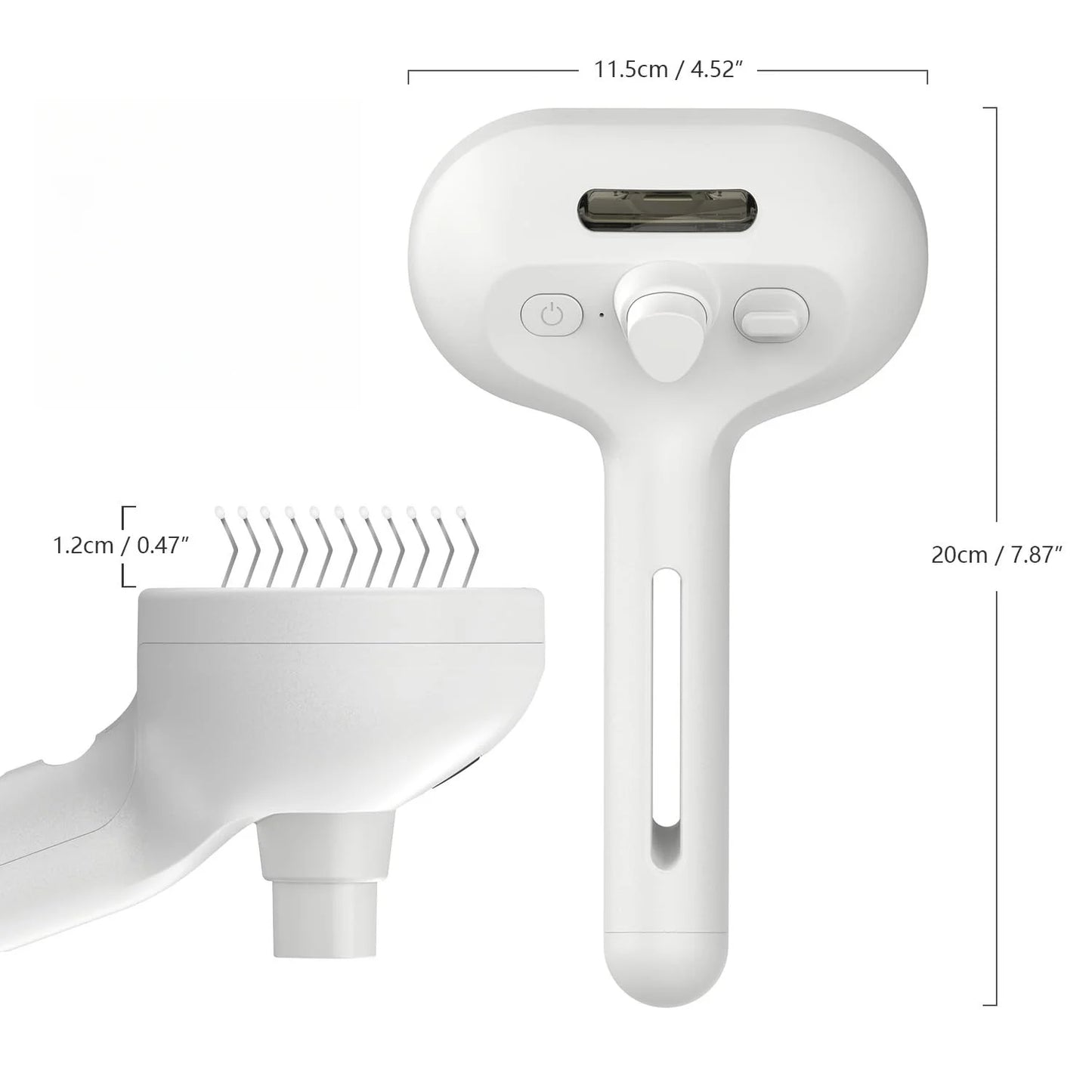 Pet Spray Grooming Comb – De-shedding & Styling Tool for Dogs and Cats